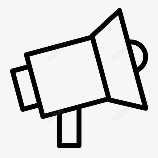 促销广告音频svg_新图网 https://ixintu.com 促销 广告 音频 音量 扬声器 电子商务