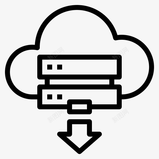 在线下载云服务器svg_新图网 https://ixintu.com 在线下载 服务器 计算机 技术