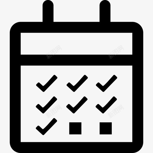 考勤明细svg_新图网 https://ixintu.com 考勤 明细