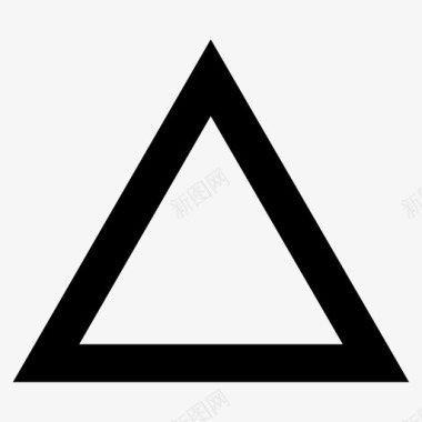 三角形数学山图标