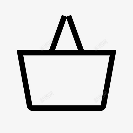 购物篮必要的图标集锐利svg_新图网 https://ixintu.com 购物篮 必要 要的 图标 锐利