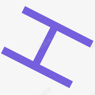 捎客蓝紫色图标