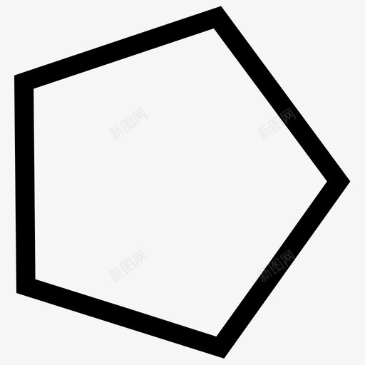 几何学五边形多边形svg_新图网 https://ixintu.com 几何学 五边形 多边形 形状