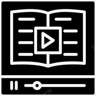 视频教程数字图书馆电子书图标