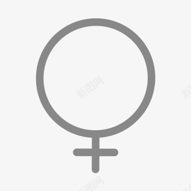 icon性别女图标