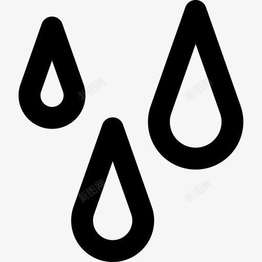 滴添加水svg_新图网 https://ixintu.com 滴添 加水 液滴 液体