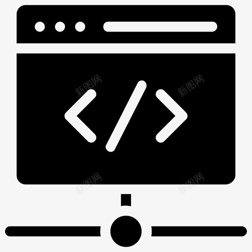 网络编程网络管理网络开发svg_新图网 https://ixintu.com 网络编程 网络 网络管理 开发 开发网 云计算 字形 图标