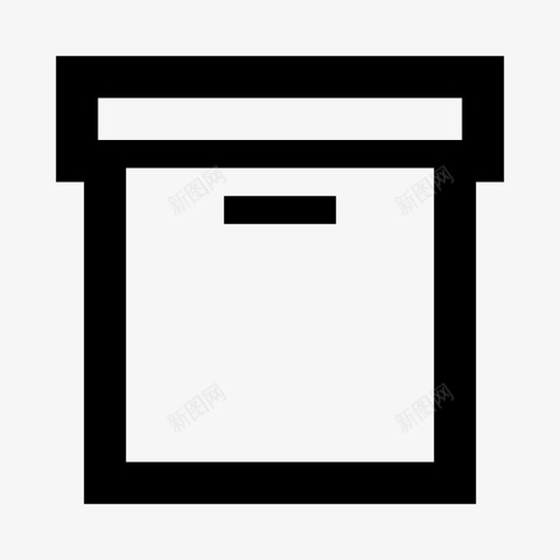 纸箱包装用户图标送货svg_新图网 https://ixintu.com 纸箱 包装 包装用 用户 图标 送货