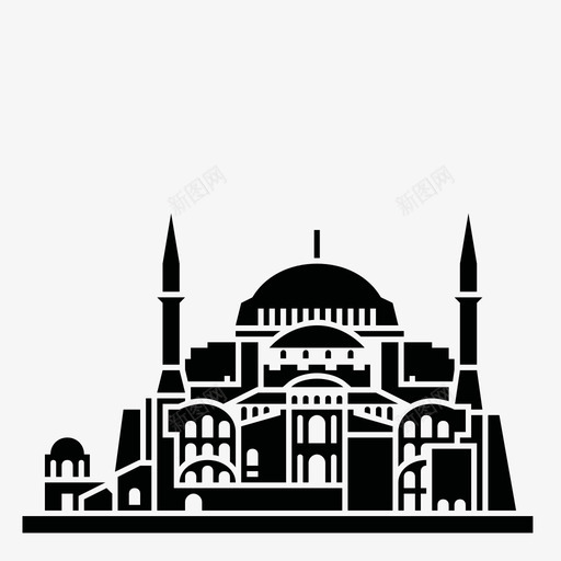 圣索菲亚圣母院东南伊斯兰教伊斯坦布尔svg_新图网 https://ixintu.com 索菲亚 圣母 东南 伊斯兰教 伊斯坦布尔 清真寺 宗教 土耳其 世界 古迹