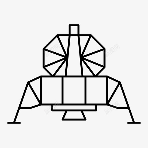 阿波罗号指挥部csmsvg_新图网 https://ixintu.com 阿波罗 指挥部 服务 太空 宇宙飞船 科学