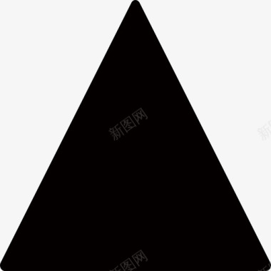 三角形实心框图标