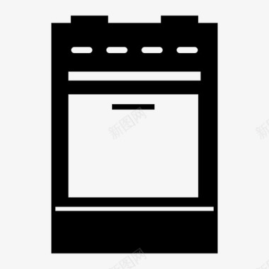 烤箱烹饪设备图标