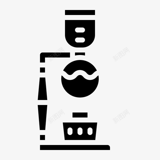 虹吸管咖啡蒸发svg_新图网 https://ixintu.com 虹吸管 咖啡 蒸发 搅拌机 商店