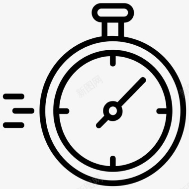 计时器秒表时间计算器时钟秒表图标