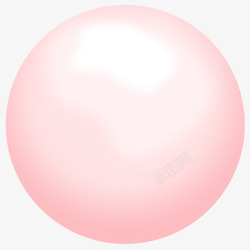 粉色球形素材