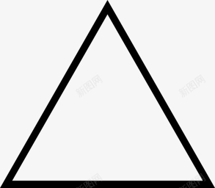 等边三角形场图像场图标