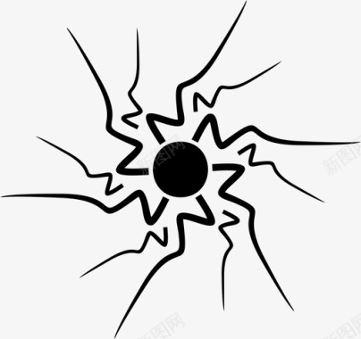 太阳核心电子图标