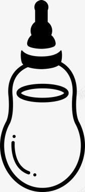 婴儿食品婴儿奶瓶儿童图标