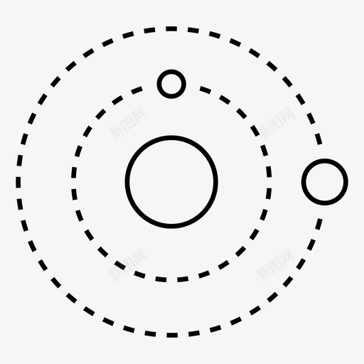 轨道圆形行星svg_新图网 https://ixintu.com 轨道 圆形 行星 时间 旅行 太空 宇宙飞船 科学