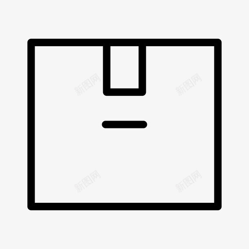 盒子礼品包装svg_新图网 https://ixintu.com 盒子 礼品包装 包裹 方形 存储 通用 图标