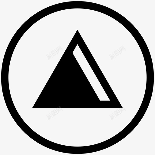 危险标志三角形警告svg_新图网 https://ixintu.com 危险 标志 三角形 警告