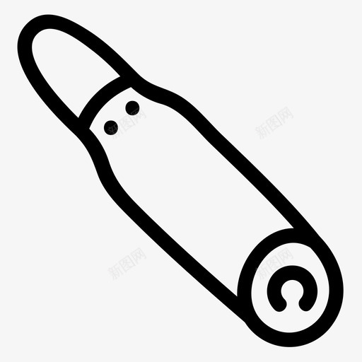 子弹弹药射弹svg_新图网 https://ixintu.com 子弹 弹药 射弹 犯罪 惩罚