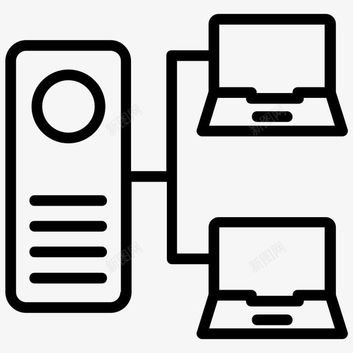 计算机网络计算机以太网网络拓扑svg_新图网 https://ixintu.com 网络计算机 局域网 计算机 以太网 网络 拓扑 笔记本 电脑 数据库 线图 图标