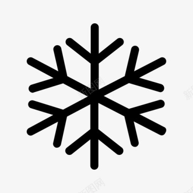 icon天气下雪图标