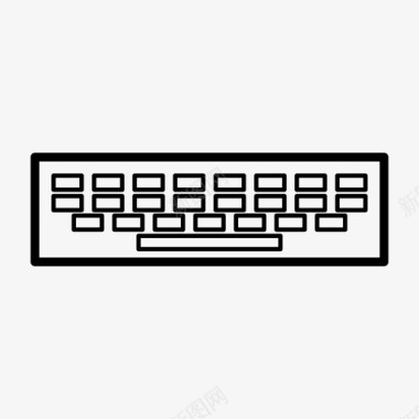 键盘键盘板键盘布局图标