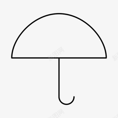 伞雨雨季图标