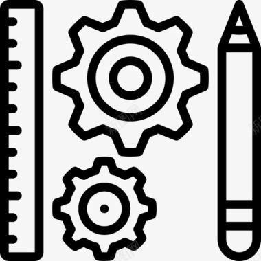 工具工厂工业图标