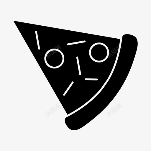 披萨快餐餐食svg_新图网 https://ixintu.com 披萨 快餐 餐食