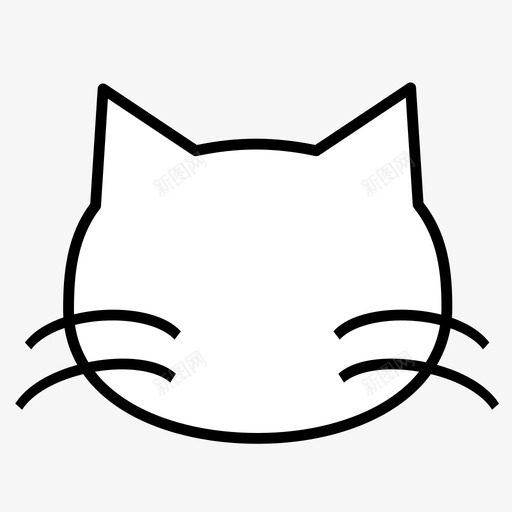 首页猫头svg_新图网 https://ixintu.com 首页 猫头