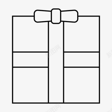 礼物圣诞礼物包裹图标