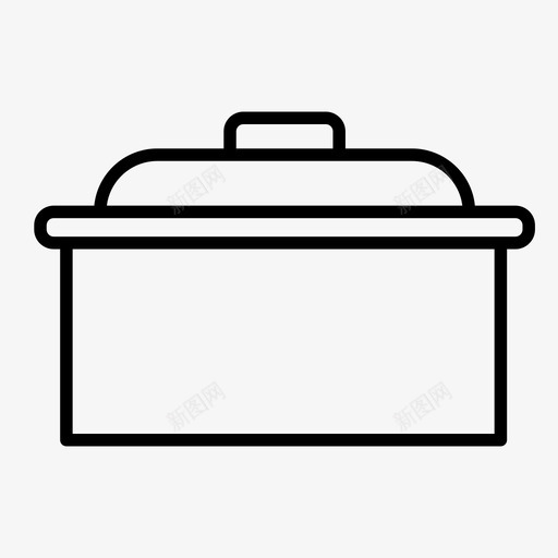 砂锅菜烹饪厨房svg_新图网 https://ixintu.com 砂锅 烹饪 厨房 工具 器皿 厨具 概述