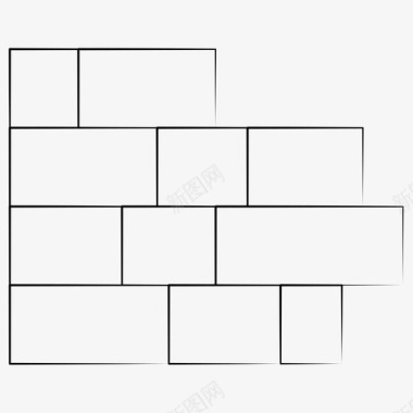 砖块建筑砖石图标