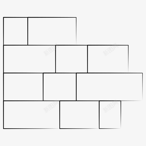 砖块建筑砖石svg_新图网 https://ixintu.com 砖块 建筑 砖石 石墙 手绘 结构