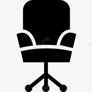 办公椅商务沙发图标