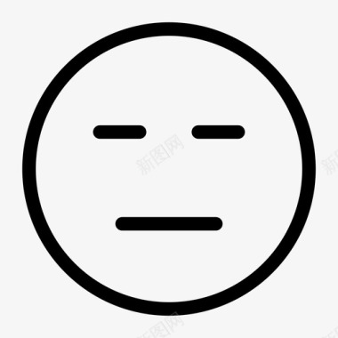 闭着脸眼睛嘴图标
