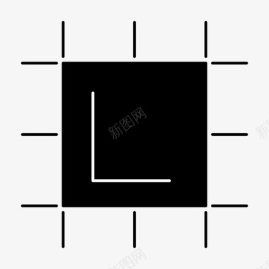 微芯片主板处理器图标