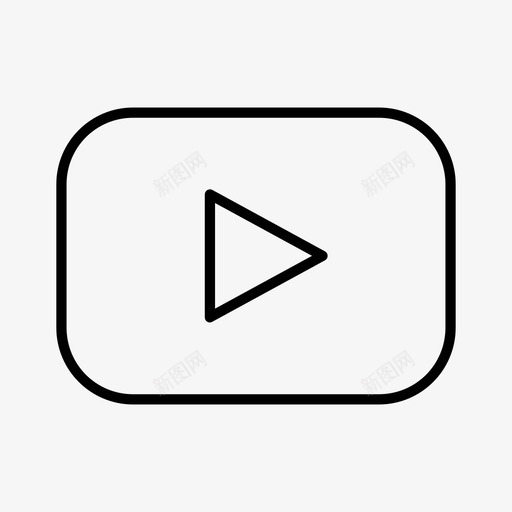 视频数字视频播放视频svg_新图网 https://ixintu.com 视频 数字 播放 播放器