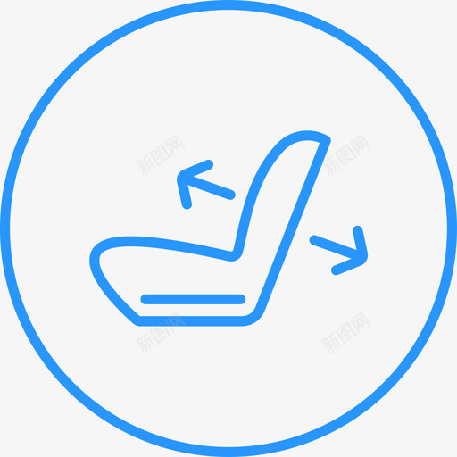 座椅电动调节svg_新图网 https://ixintu.com 座椅 电动 调节
