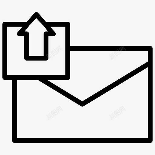 发送邮件张贴发送svg_新图网 https://ixintu.com 发送 邮件 张贴 上传 邮寄