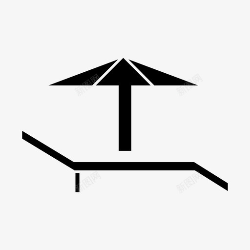 日光浴海滩休息室svg_新图网 https://ixintu.com 日光浴 海滩 休息室 夏日 雨伞 营销 广告 网页设计 字形