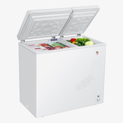 海尔FCD211XFA211升卧式冷冻冷藏柜介绍价素材