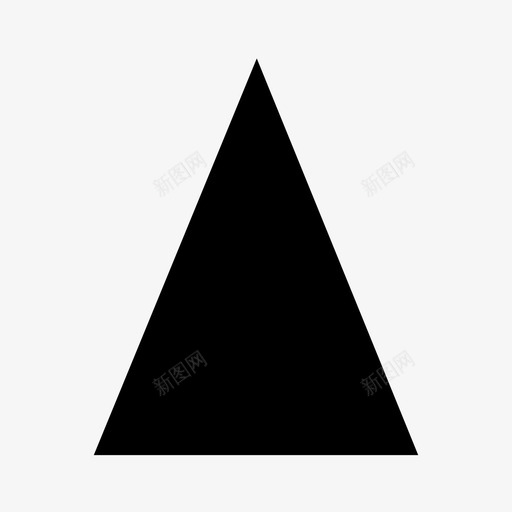 三角形等腰三角形数学svg_新图网 https://ixintu.com 符号 三角形 等腰三角形 数学