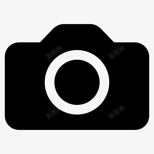 相机单反相机galerysvg_新图网 https://ixintu.com 相机 单反 媒体 照片 实心