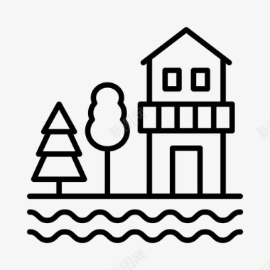 住宅建筑荷兰图标