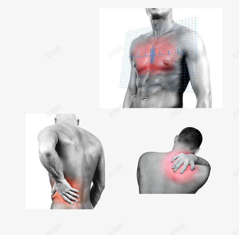 腰酸背痛png免抠素材_新图网 https://ixintu.com 腰酸背痛