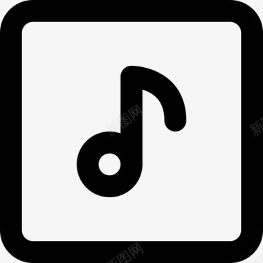 音乐应用程序界面图标